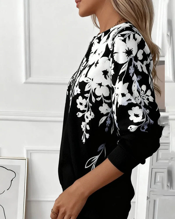 Valentina™ | Suéter cuello media cremallera