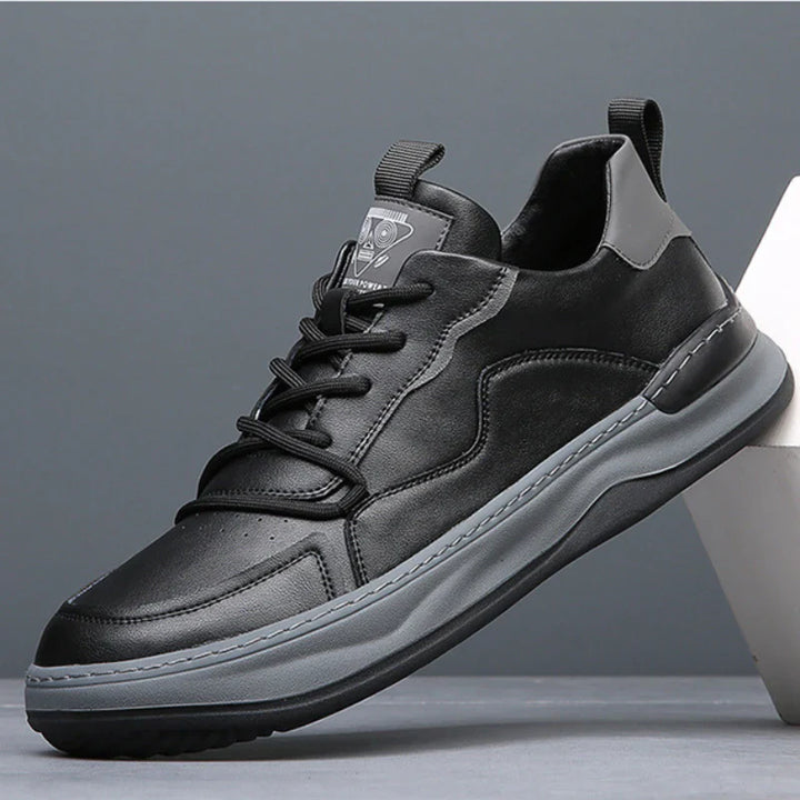 Laia™ | Zapatillas de piel sintética noble