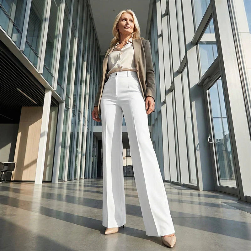 Andrea™ | Pantalones tiro alto impecables