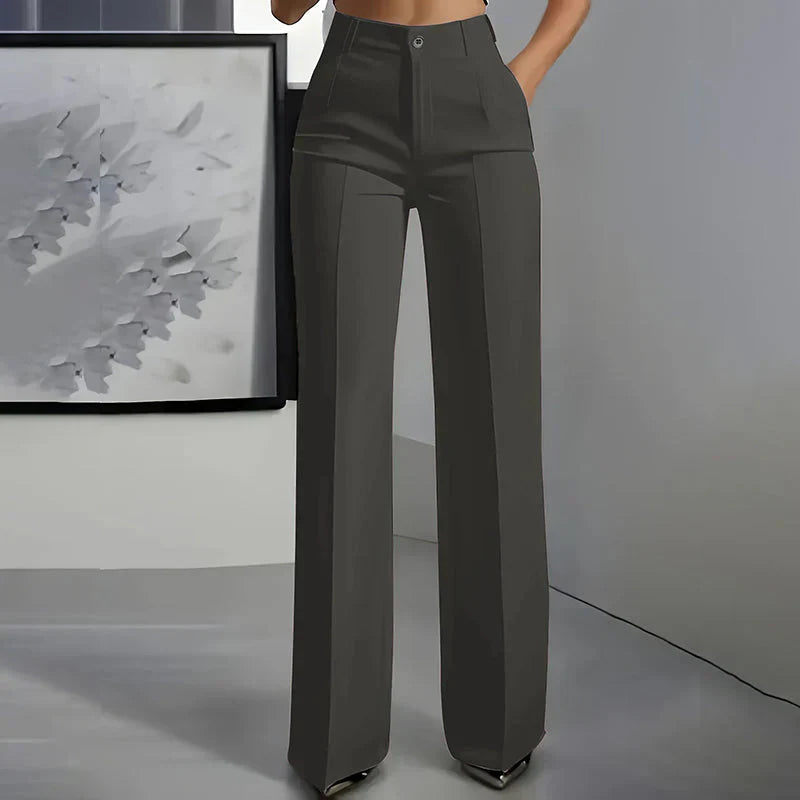 Andrea™ | Pantalones tiro alto impecables