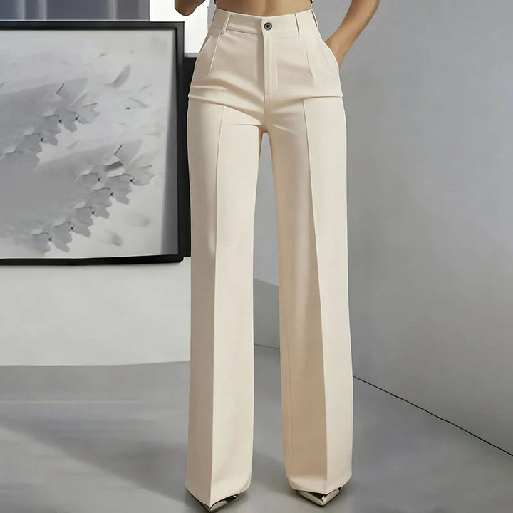 Andrea™ | Pantalones tiro alto impecables