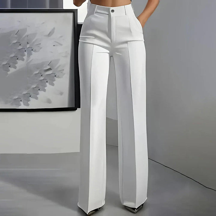 Andrea™ | Pantalones tiro alto impecables