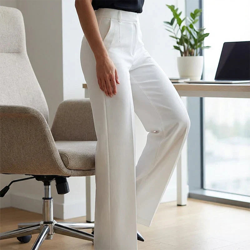 Andrea™ | Pantalones tiro alto impecables