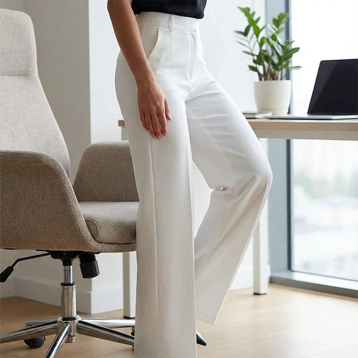 Andrea™ | Pantalones tiro alto impecables