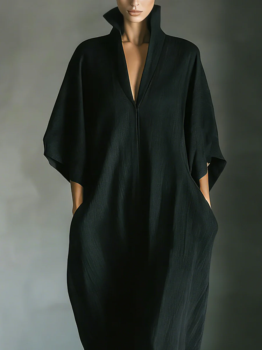 Lola™ | Vestido largo minimalista oversize