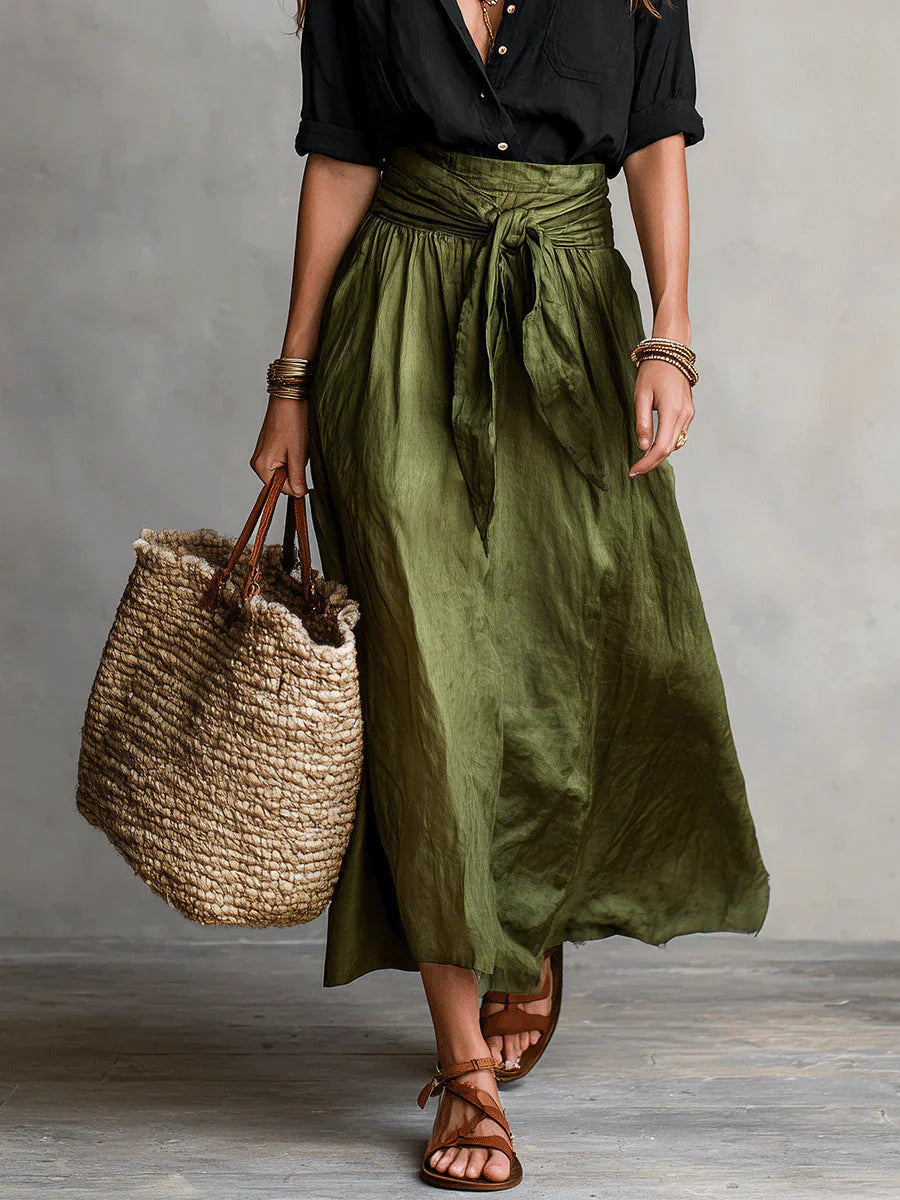 Adriana™ | Camisa y Falda Minimalista