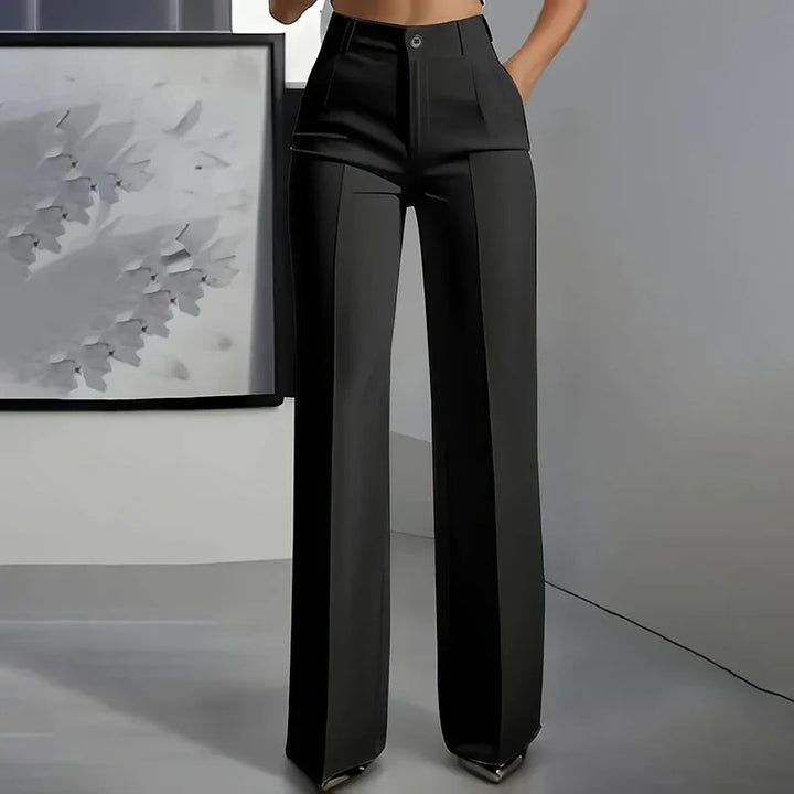 Andrea™ | Pantalones tiro alto impecables
