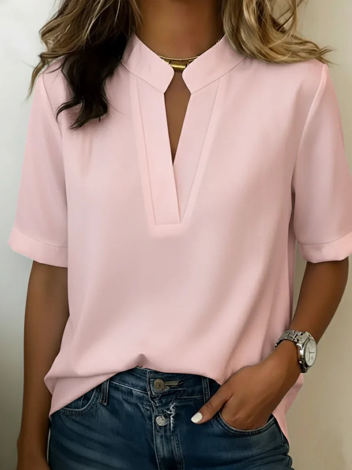 Elena™ | Blusa cuello refinado