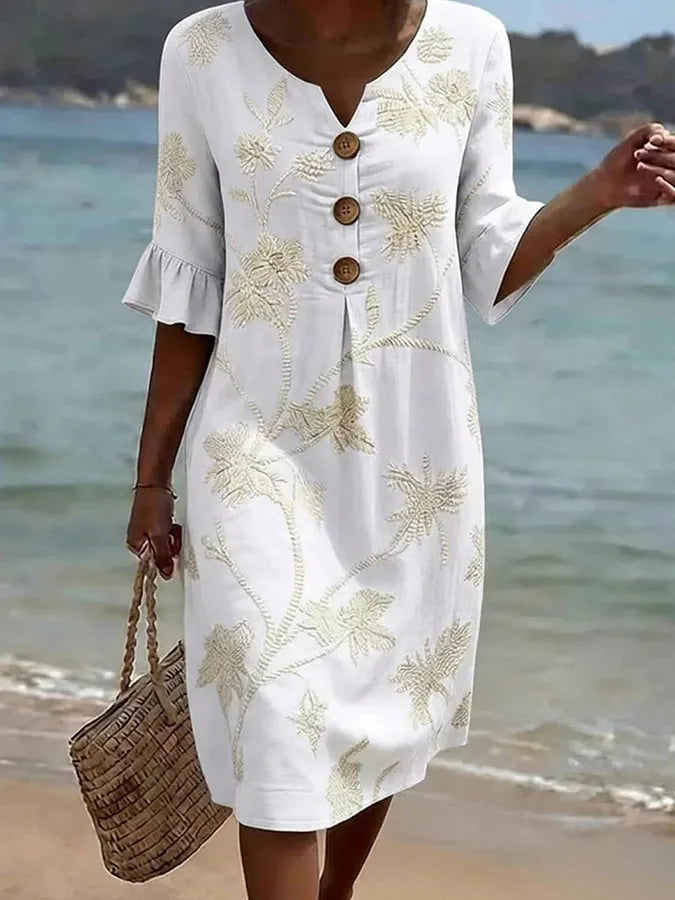 Natalia™ | Vestido floral casual mujer