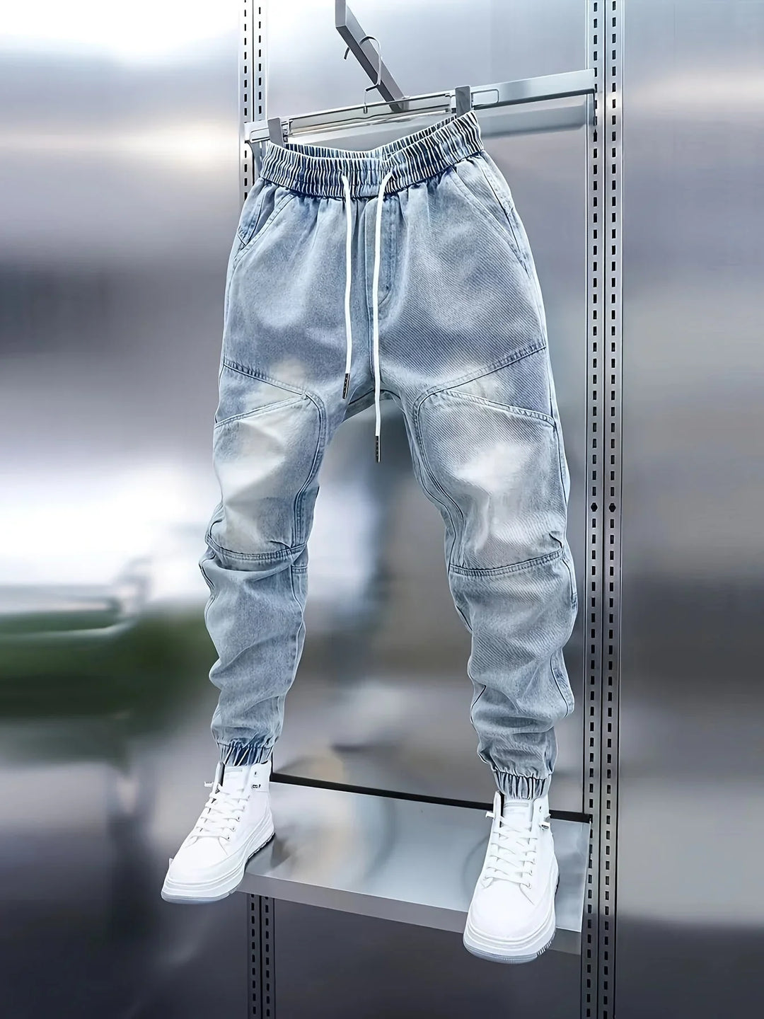 Marina™ | Pantalón denim amplio