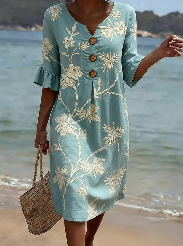 Natalia™ | Vestido floral casual mujer
