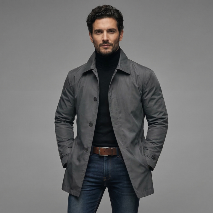 Lucía™ | Abrigo impermeable minimalista