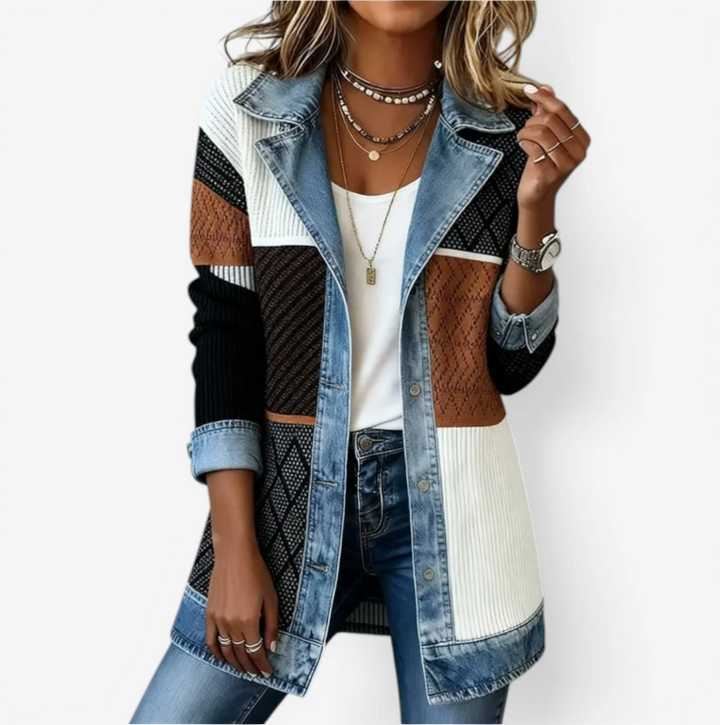 Clara™ | Chaqueta Denim Algodón