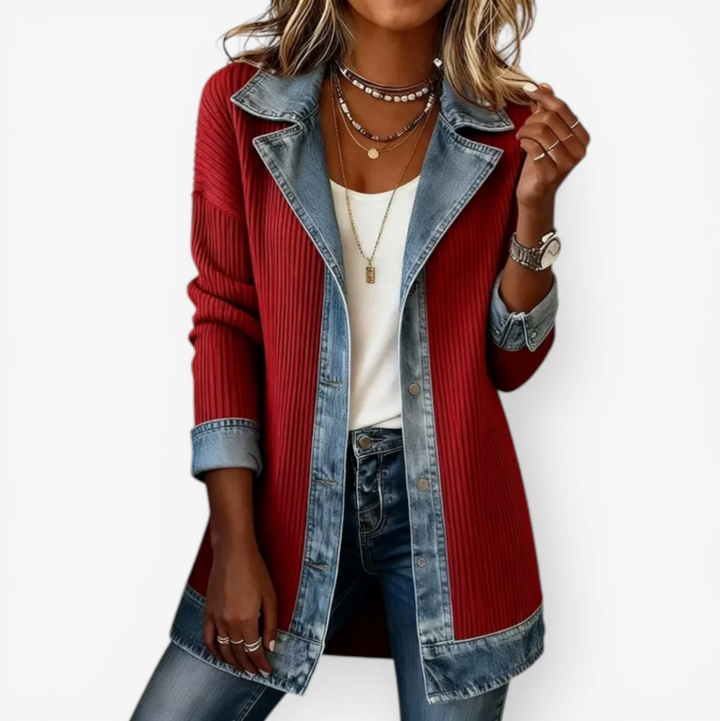 Clara™ | Chaqueta Denim Algodón
