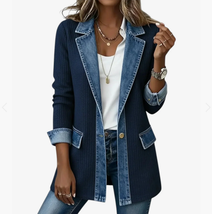 Clara™ | Chaqueta Denim Algodón