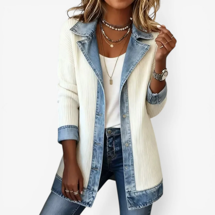 Clara™ | Chaqueta Denim Algodón