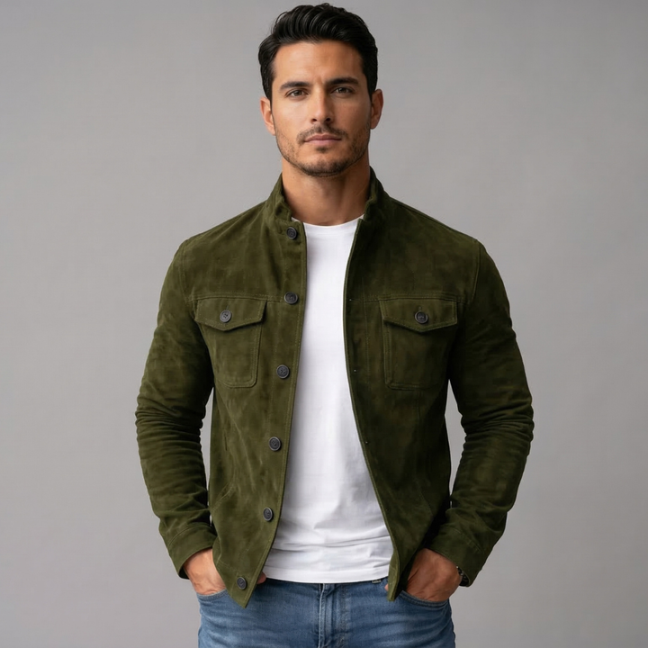 Lucía™ | Chaqueta efecto ante