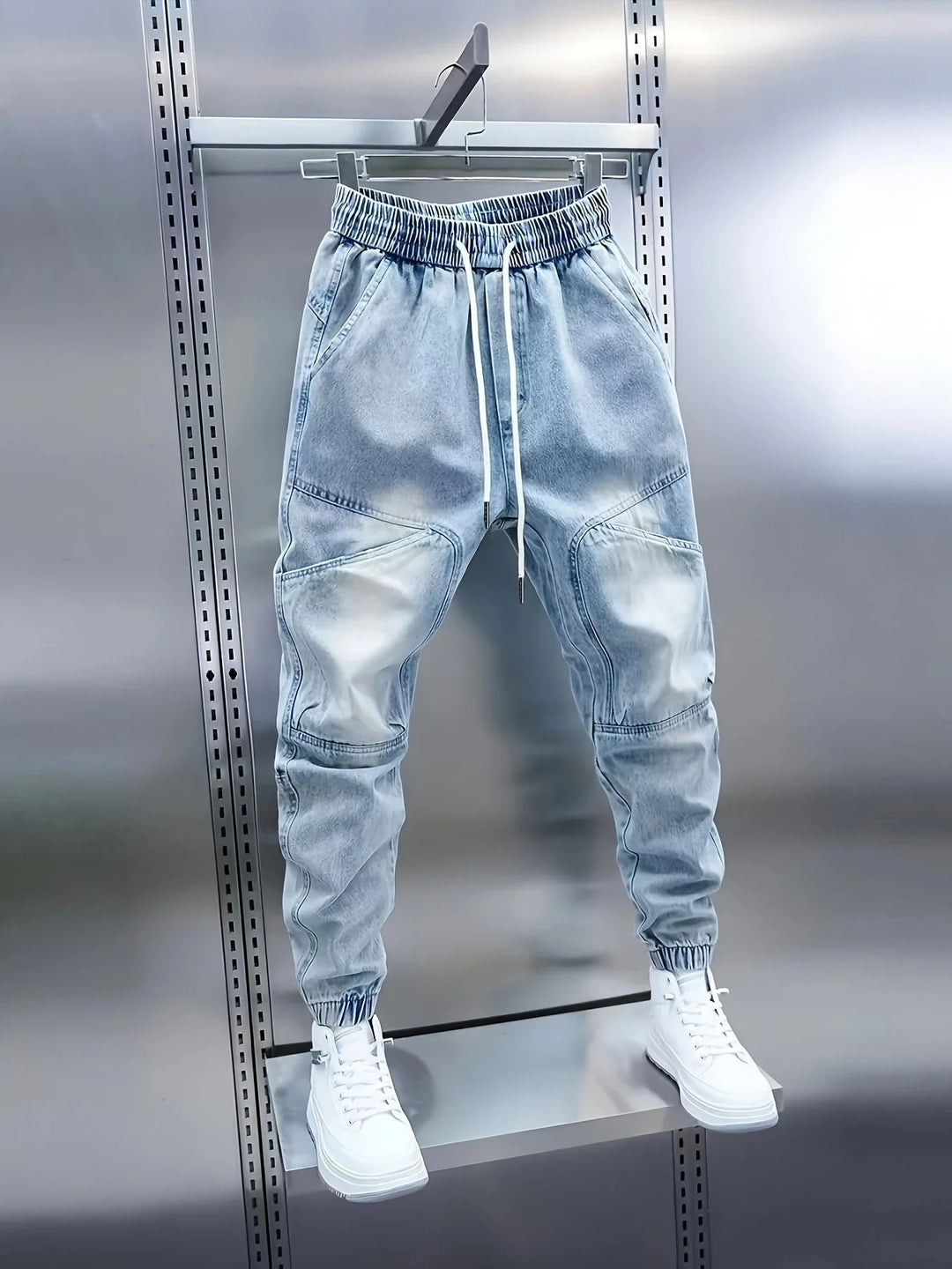 Marina™ | Pantalón denim amplio