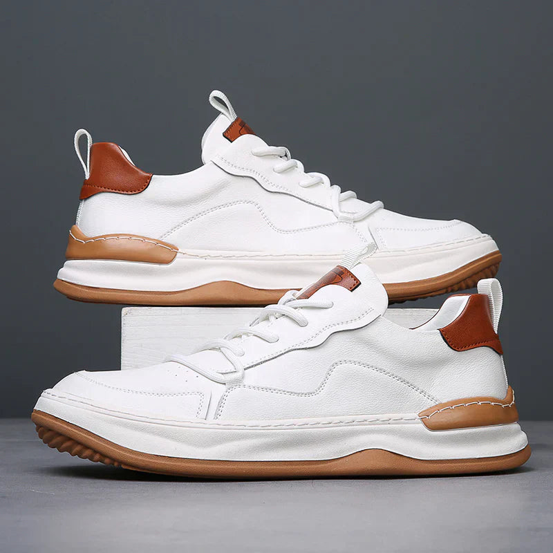 Laia™ | Zapatillas de piel sintética noble