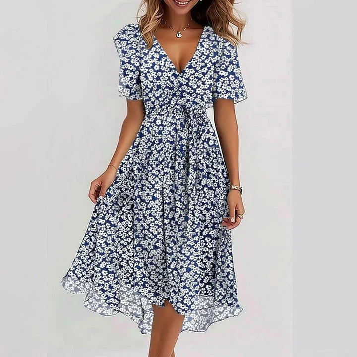 Alicia™ | Vestido Multicolor Elegante