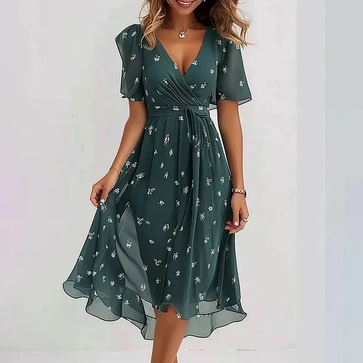 Alicia™ | Vestido Multicolor Elegante