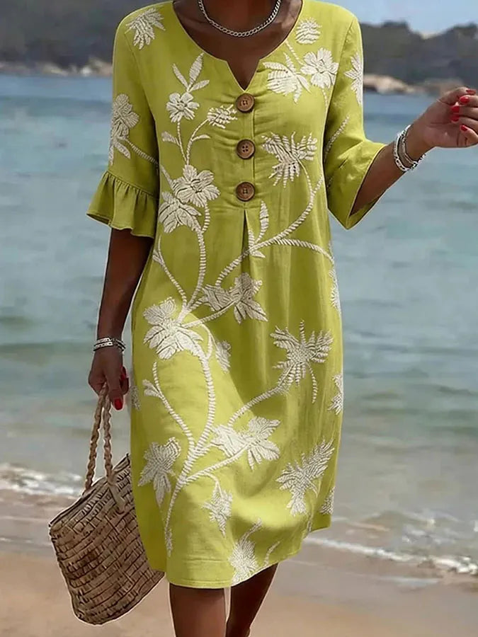 Natalia™ | Vestido floral casual mujer
