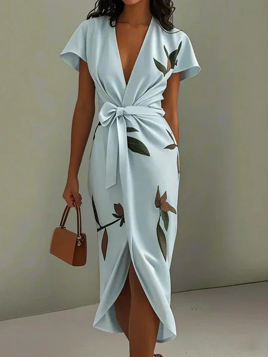 Patricia™ | Vestido cruzado floral