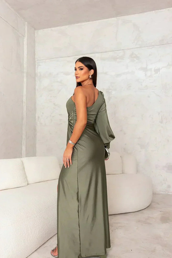Adriana™ | Vestido noche asimétrico