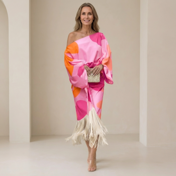 Diana™ | Vestido de flecos elegante