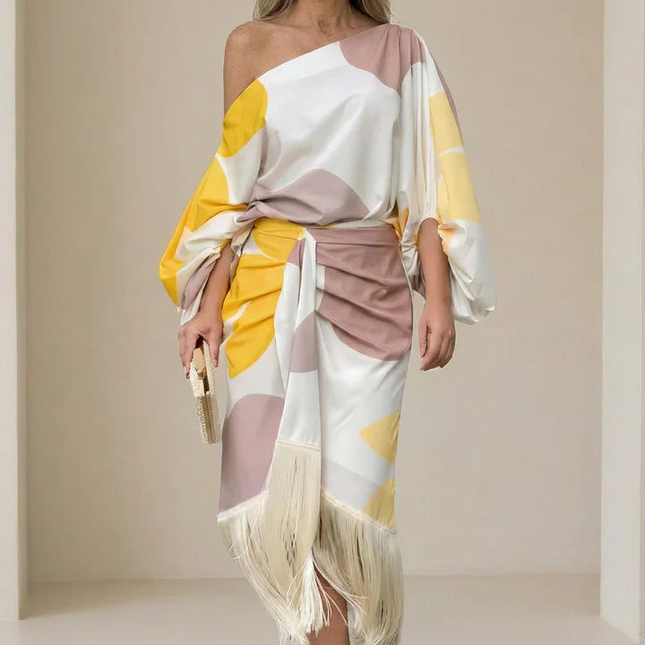Diana™ | Vestido de flecos elegante