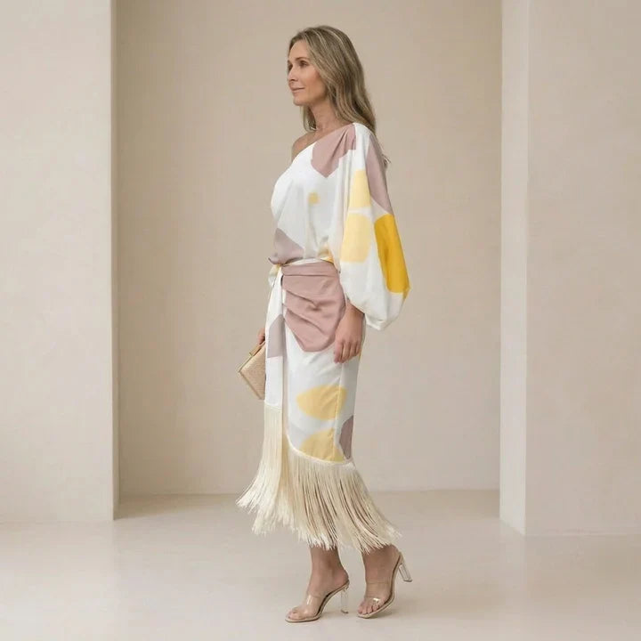 Diana™ | Vestido de flecos elegante