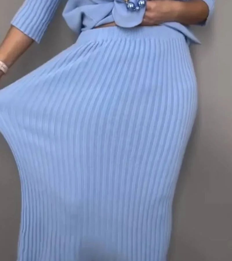 Laia™ | Conjunto de punto canalé