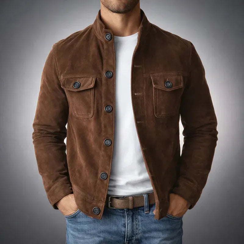 Lucía™ | Chaqueta efecto ante