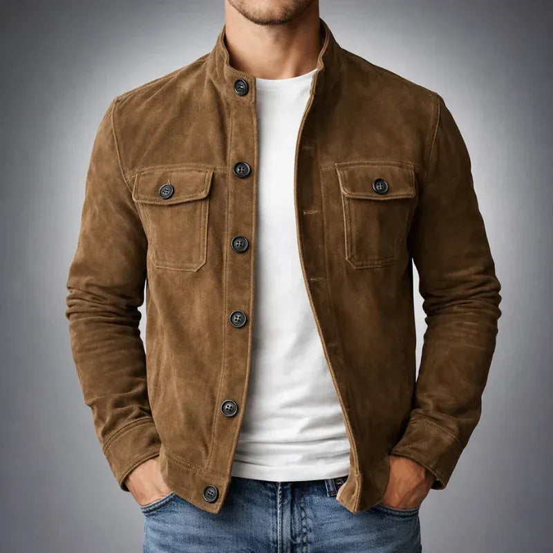 Lucía™ | Chaqueta efecto ante