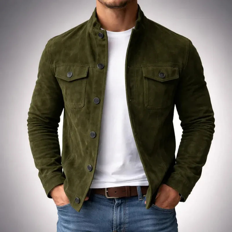 Lucía™ | Chaqueta efecto ante