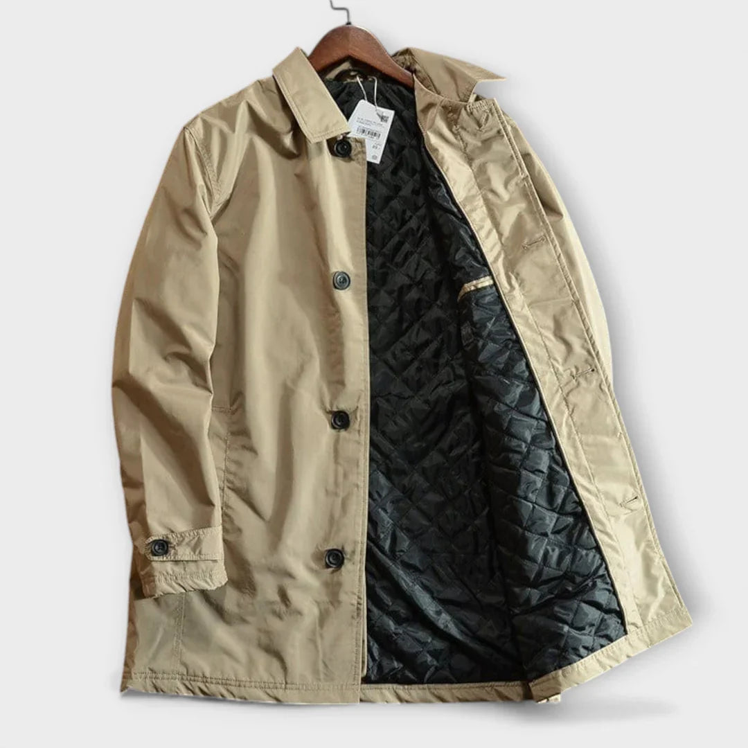 Lucía™ | Abrigo impermeable minimalista