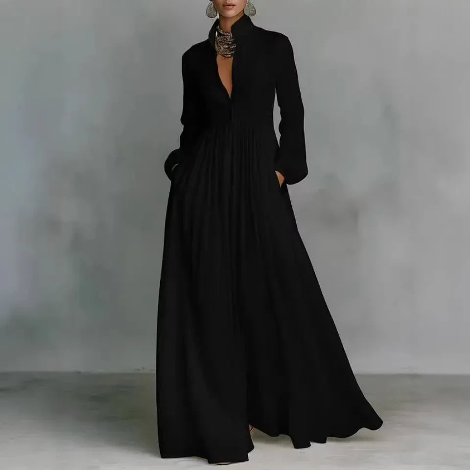Sofía™ | Vestido plisado minimalista