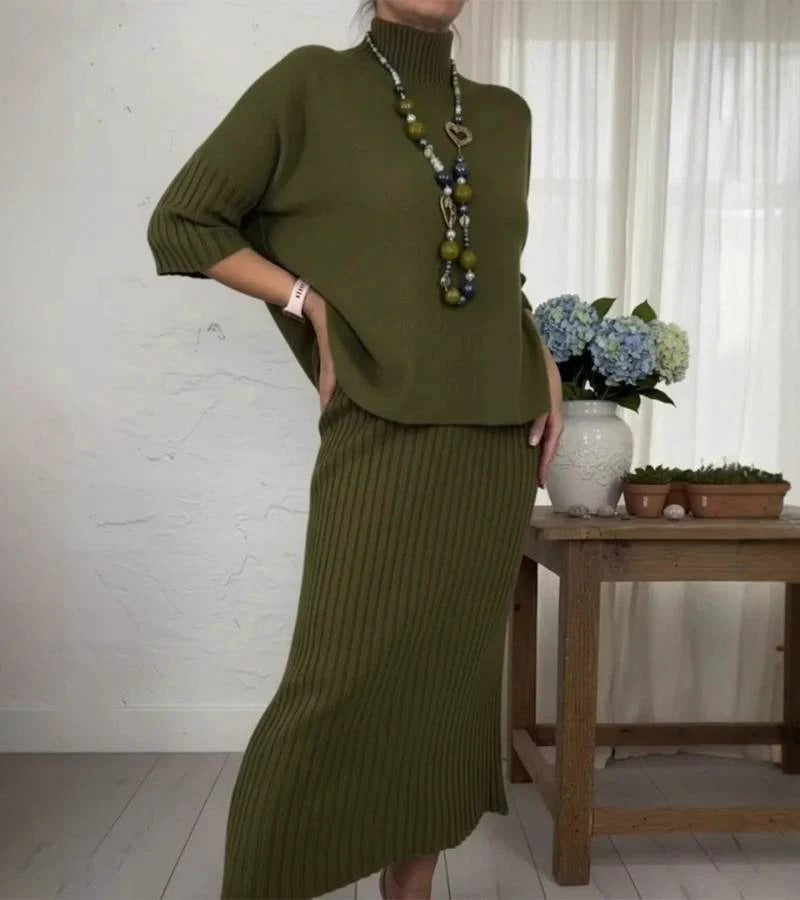 Laia™ | Conjunto de punto canalé