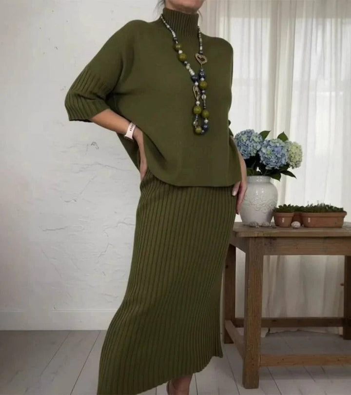Laia™ | Conjunto de punto canalé