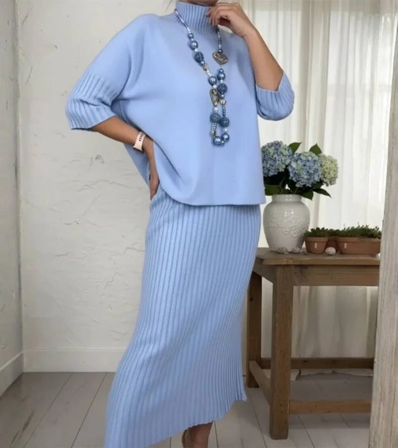 Laia™ | Conjunto de punto canalé