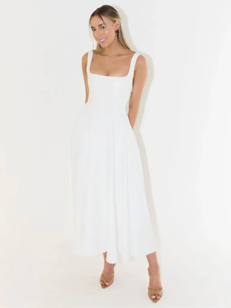 Alma™ | Vestido Falda Midi
