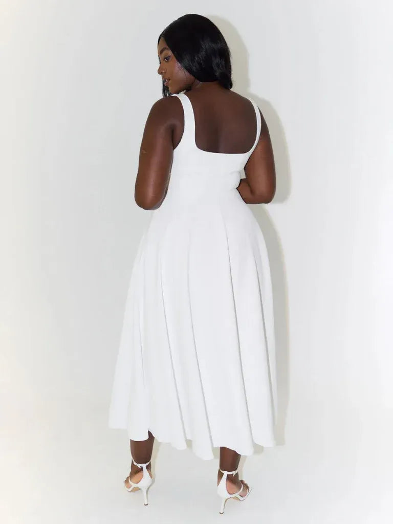 Alma™ | Vestido Falda Midi