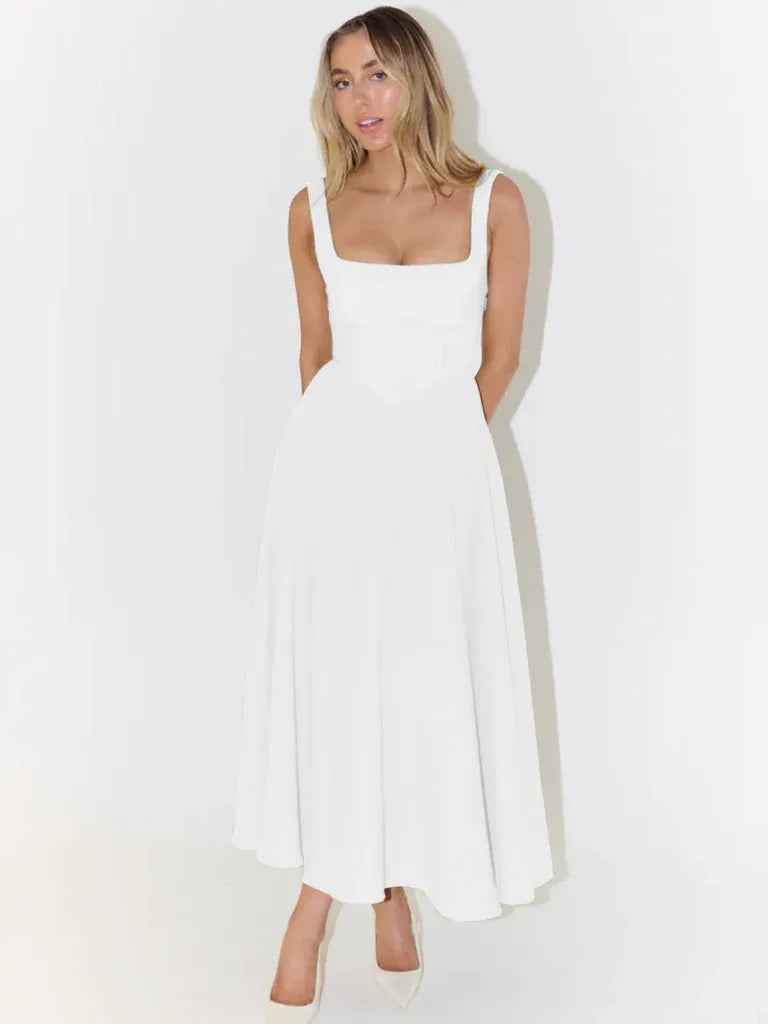 Alma™ | Vestido Falda Midi