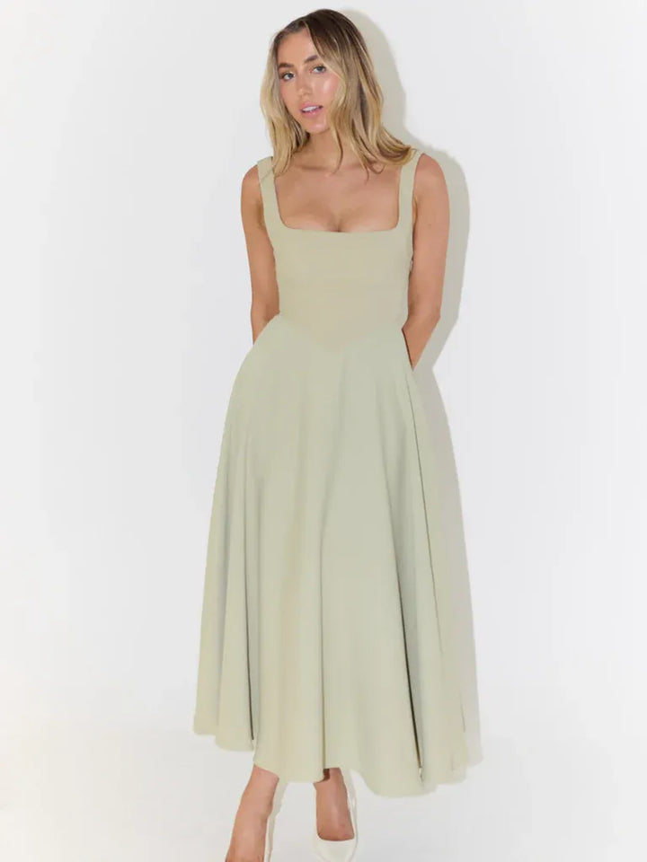Alma™ | Vestido Falda Midi