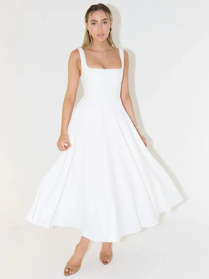 Alma™ | Vestido Falda Midi