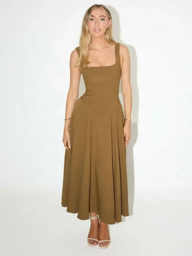 Alma™ | Vestido Falda Midi