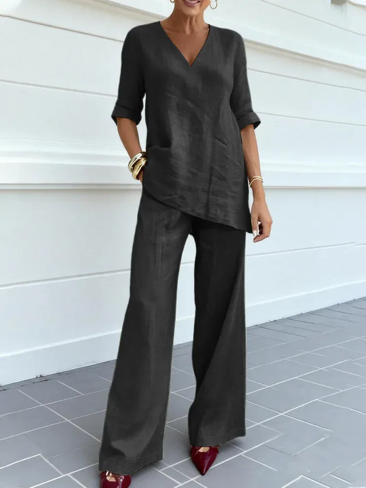 Paula™ | Conjunto minimalista de dos piezas