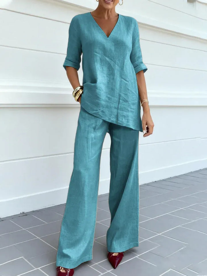 Paula™ | Conjunto minimalista de dos piezas