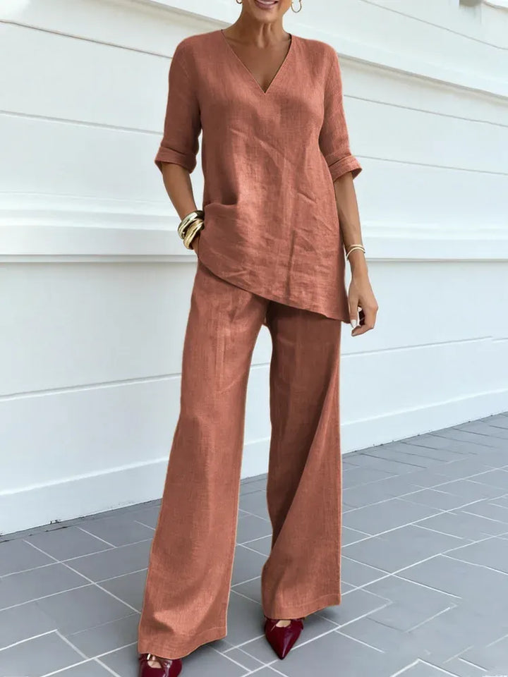 Paula™ | Conjunto minimalista de dos piezas