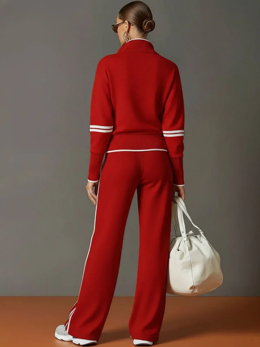 Pilar™ | Blusa y pantalón fluido